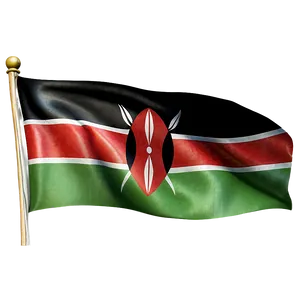 Kenya Flag PNG 88