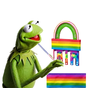 Kermit And Rainbow Connection Png 63 PNG image