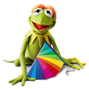 Kermit And Rainbow Connection Png Slr55 PNG image