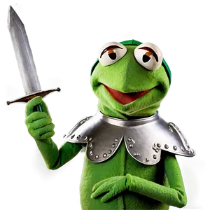 Kermit As A Knight Png Tmi PNG image