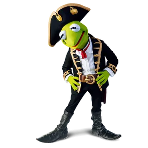 Kermit As A Pirate Png 86 PNG image