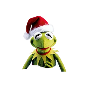 Kermit As Santa Claus Png 21 PNG image