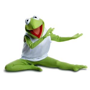 Kermit Doing Yoga Png Ygx PNG image