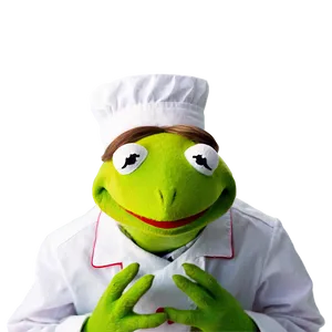 Kermit In Chef Hat Png Agk PNG image