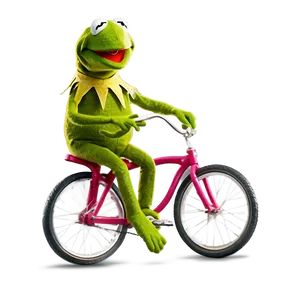Kermit On Bike Png 87 PNG image