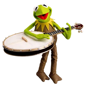 Kermit Playing Banjo Png 32 PNG image