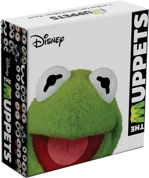 Kermit The Muppets Disney Box PNG image