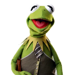 Kermit The News Reporter Png Xbd76 PNG image