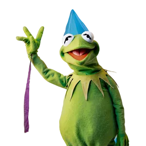 Kermit Waving Png Fiv PNG image