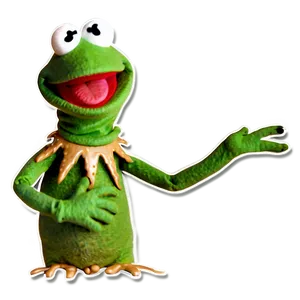 Kermit With Cookie Monster Png 05232024 PNG image