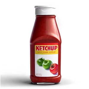 Ketchup Bottle Mockup Png Iyp PNG image