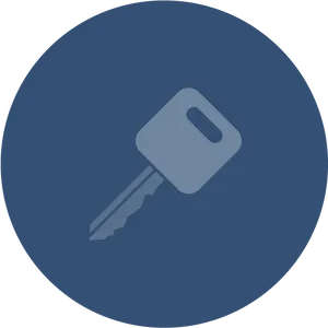 Key Icon Simple Design PNG image