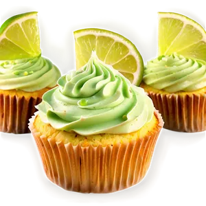 Key Lime Cupcakes PNG Hwv PNG