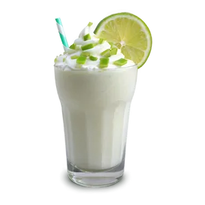 Key Lime Milkshake Png Big PNG image