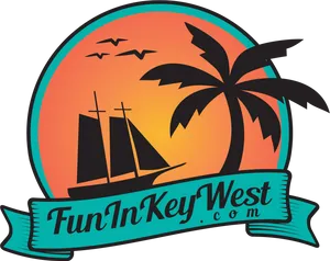 Key West Vacation Logo PNG image