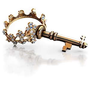 Key With Crown Png Vpn72 PNG image