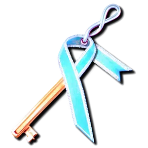 Key With Ribbon Png Gax7 PNG image