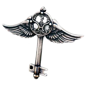 Key With Wings PNG Bmi