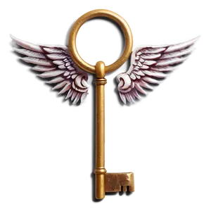 Key With Wings PNG Ott48