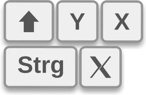 Keyboard Shortcut Keys Graphic PNG image