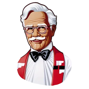 Kfc Logo With Colonel Sanders Png 24 PNG image