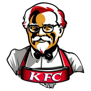 Kfc Logo With Ribbon PNG 05252024