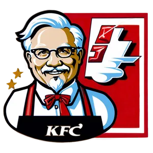 Kfc Logo With Stars PNG Btx33