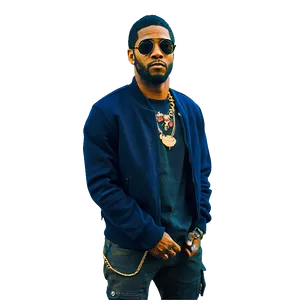 Kid Cudi Graphic Design PNG Kva47