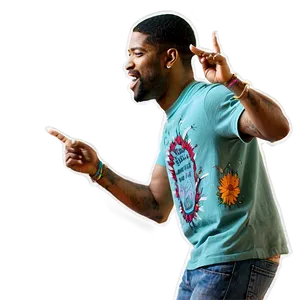 Kid Cudi On Stage Png Kcp96 PNG image