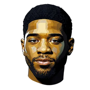 Kid Cudi Portrait Art PNG 88