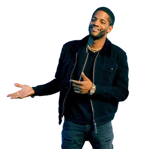 Kid Cudi Signature Pose Png 06242024 PNG image