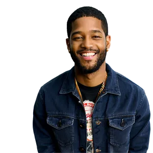 Kid Cudi Smiling Photo Png 9 PNG image