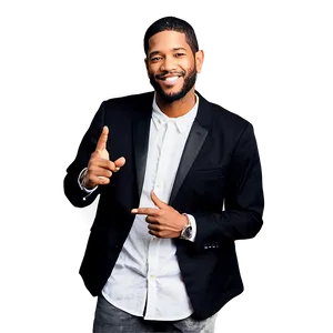 Kid Cudi With Fans PNG Inb6