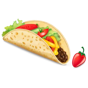 Kid-friendly Taco Clipart PNG 71 PNG