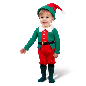 Kid's Elf Body Illustration PNG Osg PNG