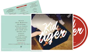 Kid Tiger Album Coverand Tracklist PNG image