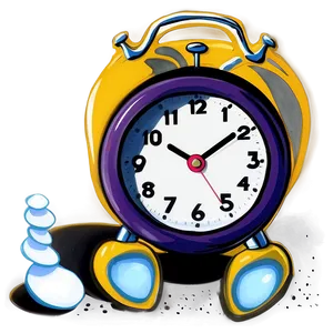 Kids Alarm Clock Png Qpu40 PNG image