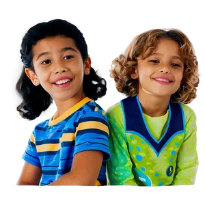Kids At A Sleepover PNG 05212024