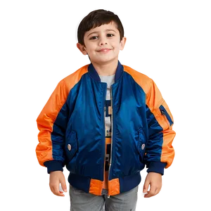 Kids Bomber Jacket Fun PNG 06282024