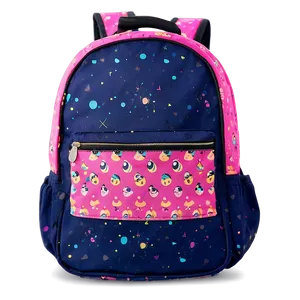 Kids' Book Bag Cartoon Style Png 06282024 PNG image