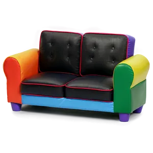 Kids Colorful Couch Png Oaj PNG image