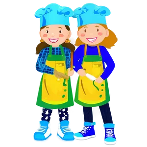 Kids Cooking Fun Png Acy68 PNG image