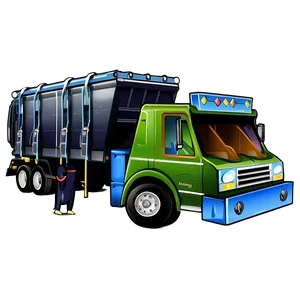 Kids Garbage Truck PNG Flr87 PNG