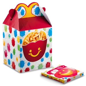 Kids Happy Meal Box Art Png Wpn PNG image