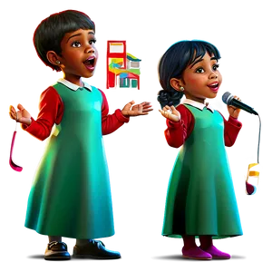 Kids In A Choir PNG 77 PNG