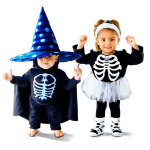 Kids In Halloween Costumes Png Nha PNG image