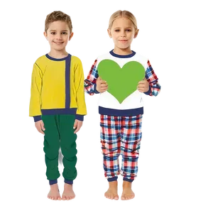 Kids In Pajamas PNG 05212024 PNG