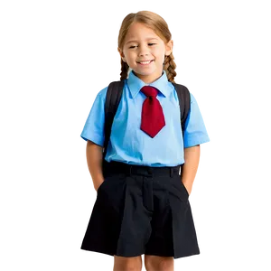 Kids In School Uniform PNG 05212024 PNG
