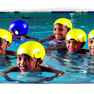 Kids Learning To Swim Png 92 PNG image