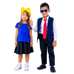 Kids Playing Dress Up PNG 72 PNG